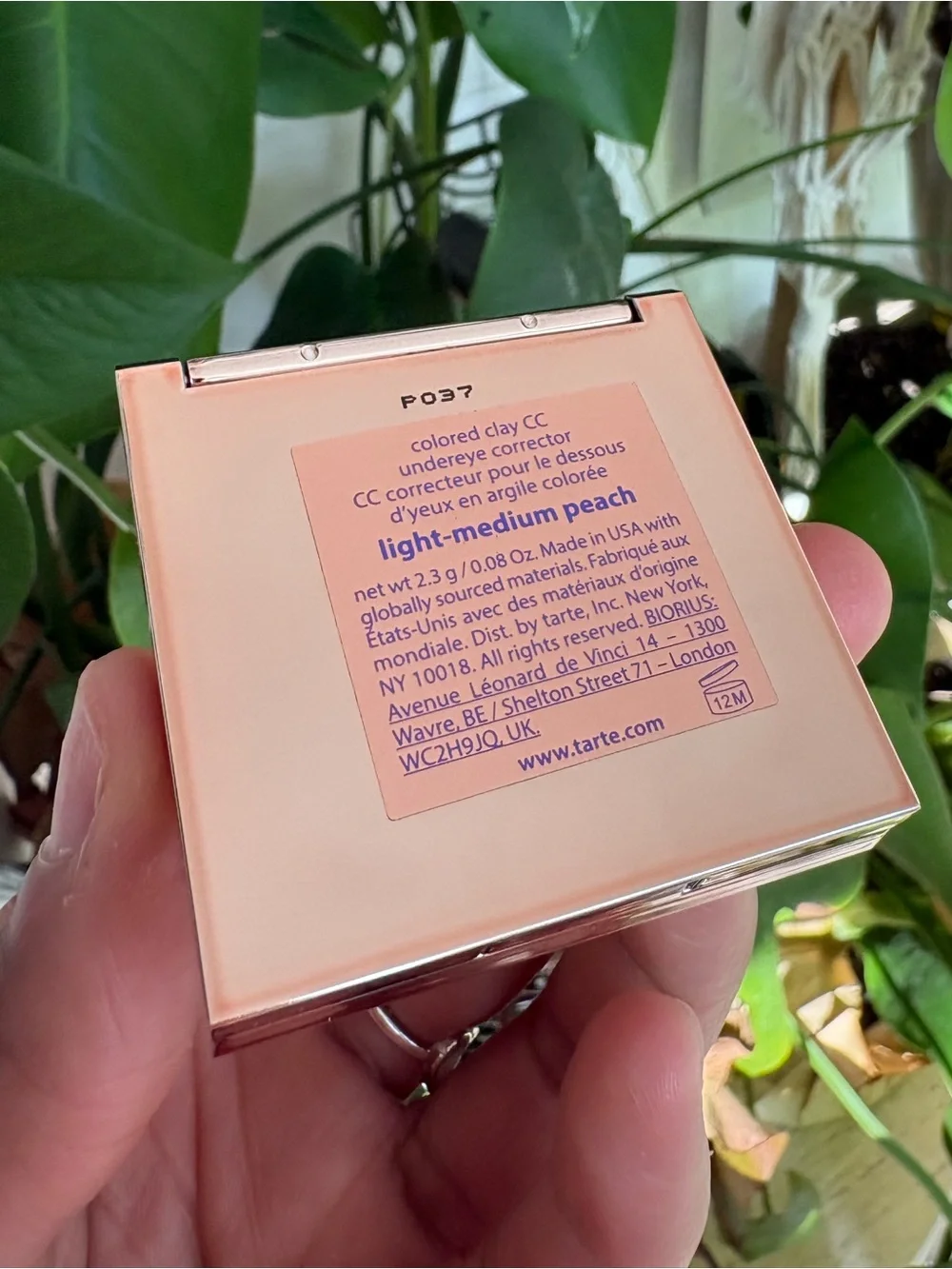 tarte colored clay CC undereye corrector